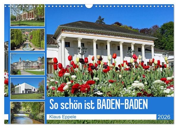 Produktbild: So sch&ouml;n ist Baden-Baden (Wandkalender 2026 DIN A3 quer), CALVENDO Monatskalender