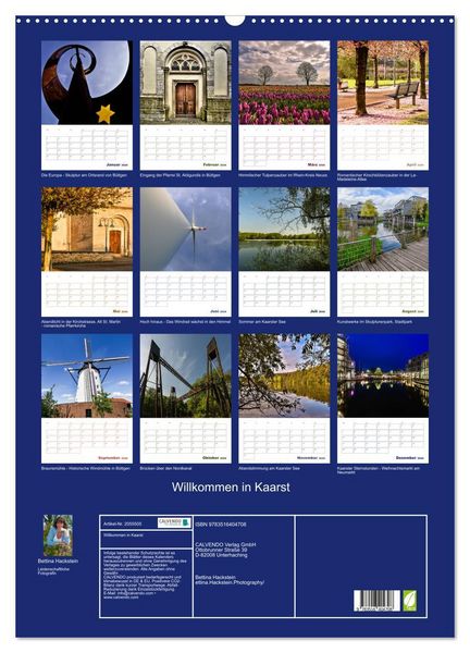 Produktbild: Willkommen in Kaarst (Wandkalender 2026 DIN A2 hoch), CALVENDO Monatskalender
