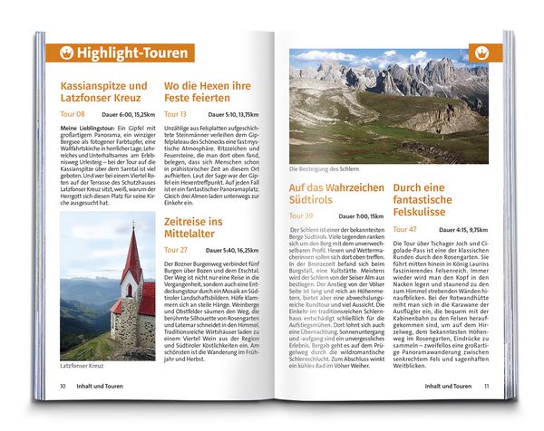 Produktbild: KOMPASS Wanderf&uuml;hrer Bozen, Sarntal, Ritten, Eppan, Kalterer See, Seiser Alm, Rosengarten, 55 Touren mit Extra-Tourenkarte