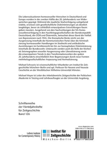 Produktbild: Verfolgung &ndash; Diskriminierung &ndash; Emanzipation