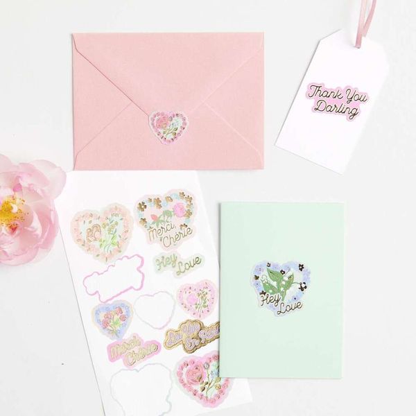 Produktbild: Papiersticker La Vie en Rose
