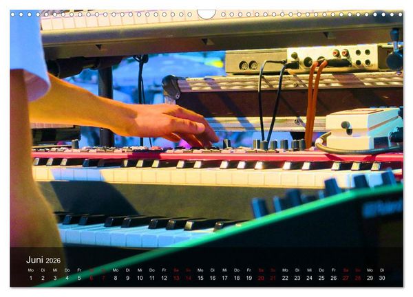 Produktbild: Rockmusik live (Wandkalender 2026 DIN A3 quer), CALVENDO Monatskalender