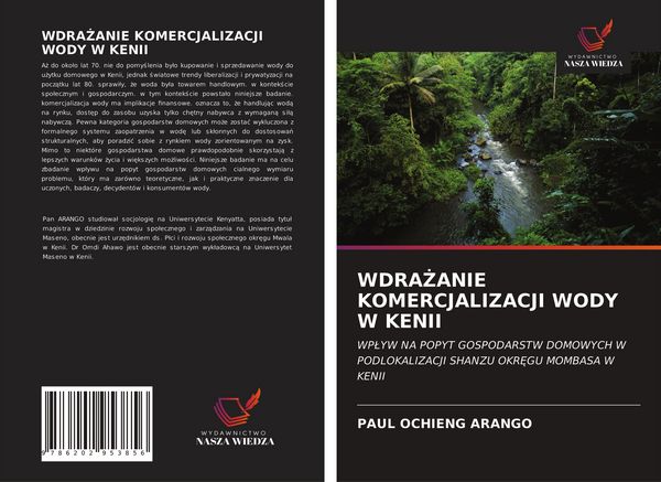 Produktbild: WDRA&iquest;ANIE KOMERCJALIZACJI WODY W KENII