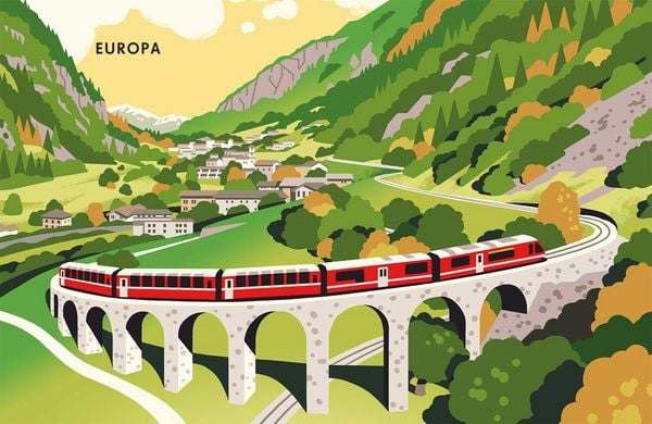 Produktbild: LONELY PLANET Bildband Legend&auml;re Zugreisen