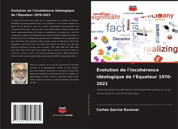Produktbild: &Eacute;volution de l'incoh&eacute;rence id&eacute;ologique de l'&Eacute;quateur 1970-2021