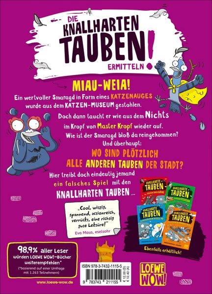 Produktbild: Knallharte Tauben lassen die Katze aus dem Sack (Band 5)