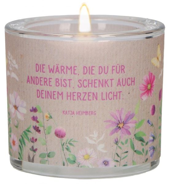 Produktbild: Windlicht aus Glas - Danke