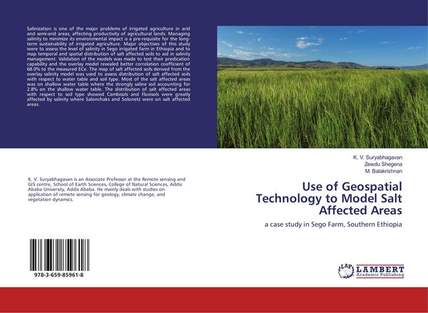 Produktbild: Use of Geospatial Technology to Model Salt Affected Areas