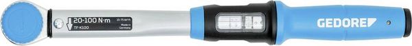 Produktbild: Gedore TF-K100 3278379 Drehmomentschl&uuml;ssel 1/2\" (12.5 mm) 20 - 100 Nm