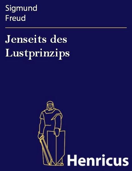 Produktbild: Jenseits des Lustprinzips