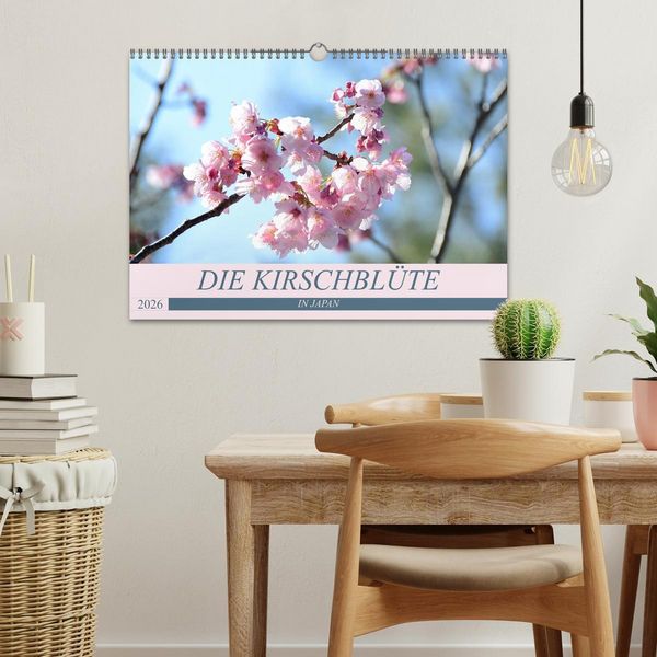 Produktbild: Die Kirschbl&uuml;te in Japan (Wandkalender 2026 DIN A3 quer), CALVENDO Monatskalender