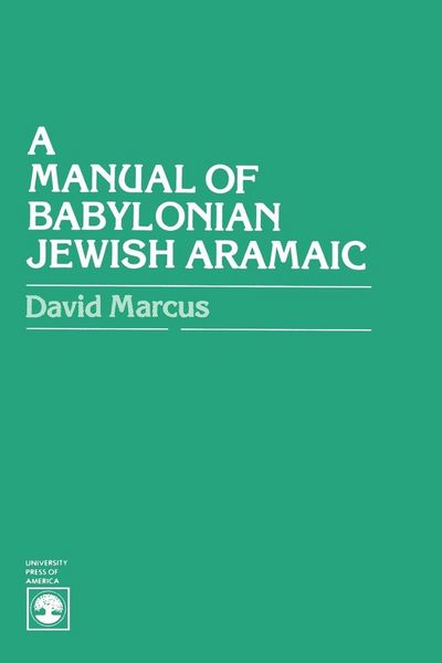 Produktbild: Manual of Babylonian Jewish Aramaic
