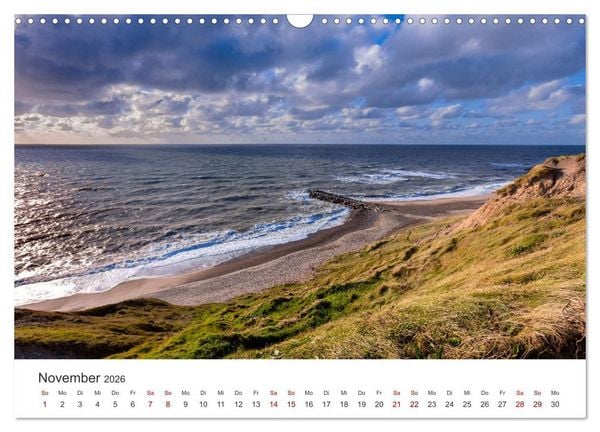Produktbild: D&auml;nemarks Nordseezauber (Wandkalender 2026 DIN A3 quer), CALVENDO Monatskalender