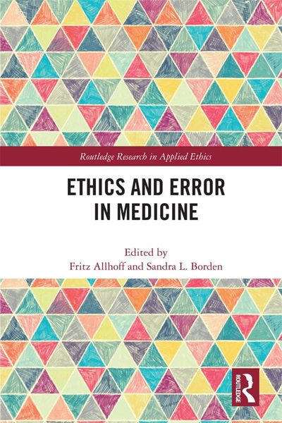 Produktbild: Ethics and Error in Medicine