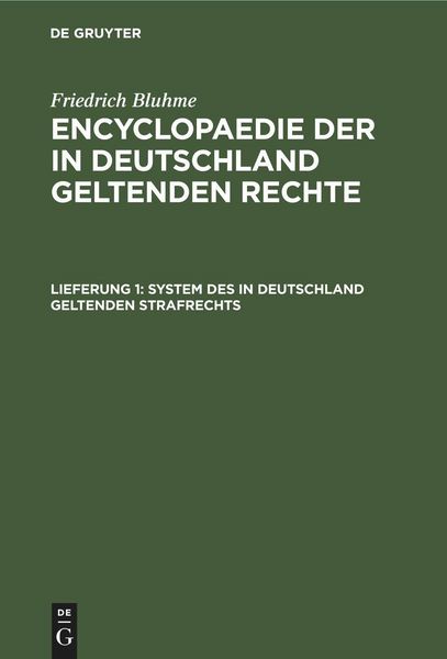 Produktbild: System des in Deutschland geltenden Strafrechts