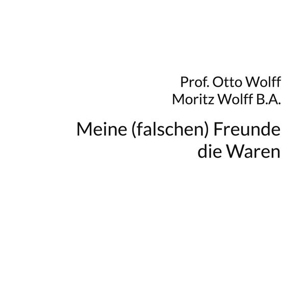 Produktbild: Meine (falschen) Freunde, die Waren