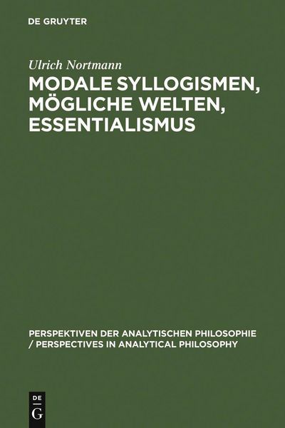 Produktbild: Modale Syllogismen, m&ouml;gliche Welten, Essentialismus