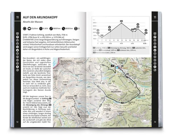 Produktbild: KOMPASS Wanderf&uuml;hrer Ortlergruppe und Vinschgau, 60 Touren mit Extra-Tourenkarte