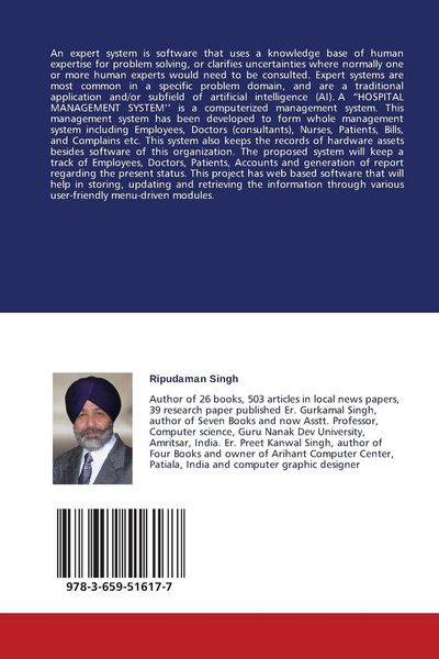 Produktbild: Computer - Expert System for Hospital Management