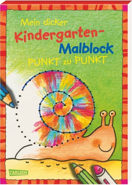 Mein dicker Kindergarten-Malblock, Taschenbuch von , Carlsen, 9783551183569