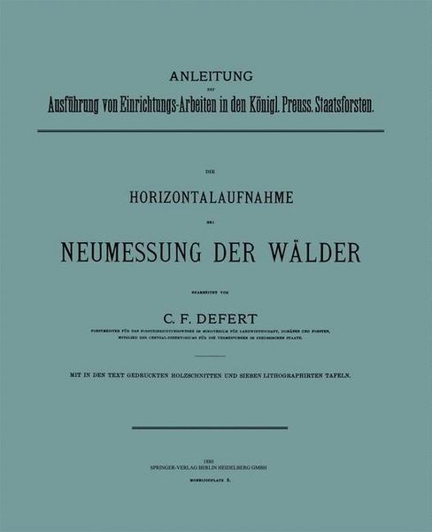 Produktbild: Die Horizontalaufnahme bei Neumessung der W&auml;lder