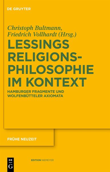 Produktbild: Gotthold Ephraim Lessings Religionsphilosophie im Kontext