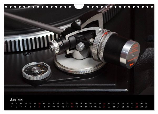 Produktbild: Vintage Turntables Made In Schwarzwald (Wandkalender 2026 DIN A4 quer), CALVENDO Monatskalender