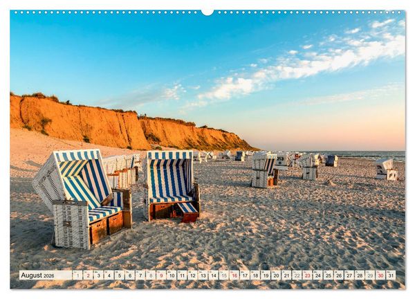 Produktbild: Insel Sylt - Fantastische Momente (Wandkalender 2026 DIN A2 quer), CALVENDO Monatskalender