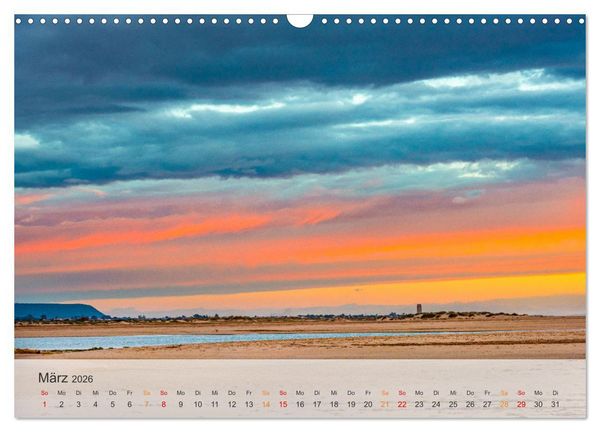 Produktbild: Andalusische Atlantikk&uuml;ste (Wandkalender 2026 DIN A3 quer), CALVENDO Monatskalender