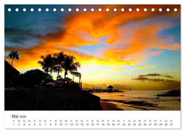 Produktbild: In Gedanken auf den Seychellen (Tischkalender 2026 DIN A5 quer), CALVENDO Monatskalender