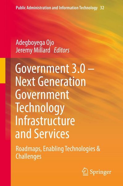 Produktbild: Government 3.0 - Next Generation Government Technology Infrastructure and Services
