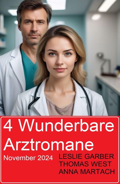Produktbild: 4 Wunderbare Arztromane November 2024