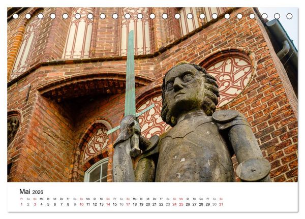 Produktbild: Ein Blick auf Brandenburg an der Havel (Tischkalender 2026 DIN A5 quer), CALVENDO Monatskalender