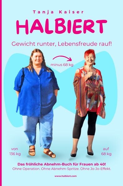 Produktbild: Halbiert. Gewicht runter, Lebensfreude rauf!