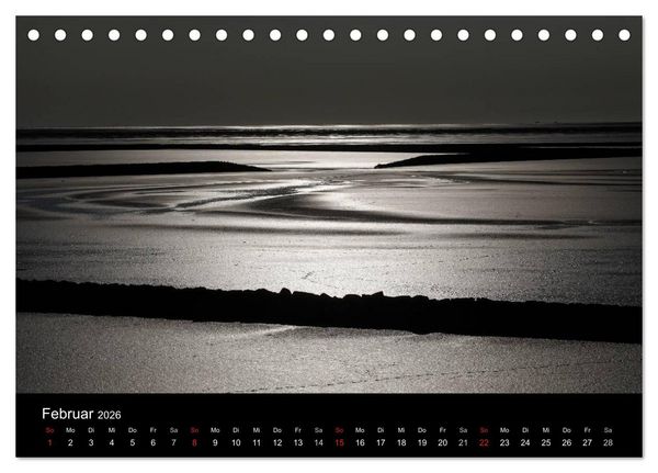 Produktbild: NORDSEE IMPRESSIONEN (Tischkalender 2026 DIN A5 quer), CALVENDO Monatskalender