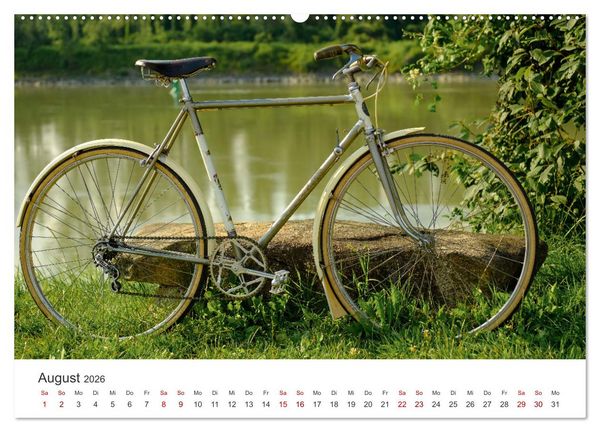 Produktbild: Stahlrenner - Rennrad-Klassiker aus Europa (hochwertiger Premium Wandkalender 2026 DIN A2 quer), Kunstdruck in Hochglanz