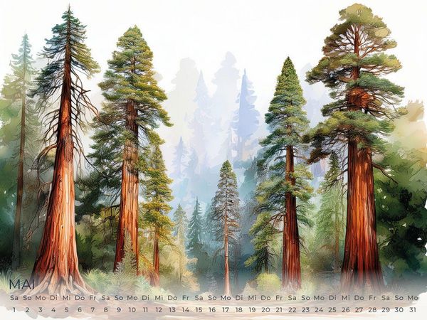 Produktbild: Kalifornien Artwork Edition Kalender 2027
