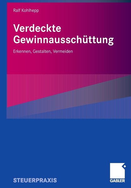 Produktbild: Verdeckte Gewinnaussch&uuml;ttung