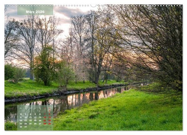 Produktbild: Ein Jahr Niederrhein Momente der Natur (Wandkalender 2026 DIN A2 quer), CALVENDO Monatskalender