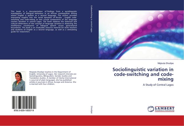 Produktbild: Sociolinguistic variation in code-switching and code-mixing