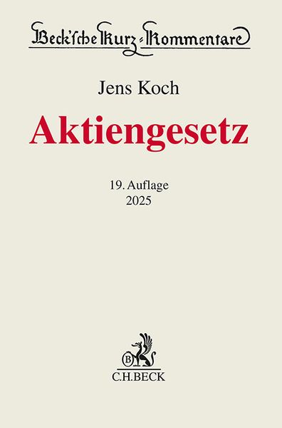 Produktbild: Aktiengesetz. AktG