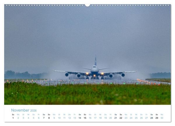 Produktbild: BOEING 747 - K&ouml;nigin der L&uuml;fte (hochwertiger Premium Wandkalender 2026 DIN A2 quer), Kunstdruck in Hochglanz