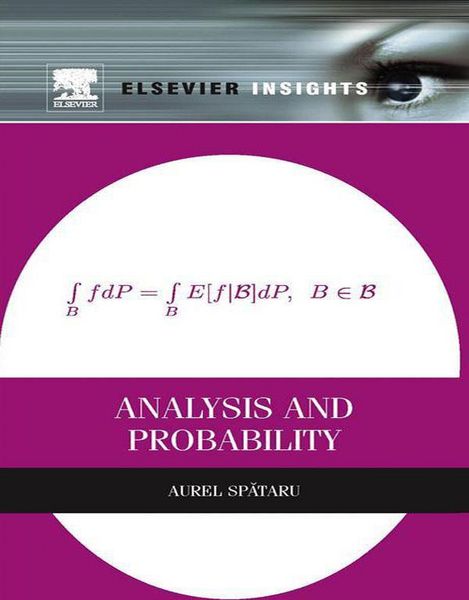 Produktbild: Analysis and Probability