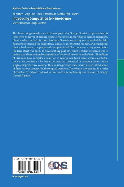 Produktbild: Introducing Computation to Neuroscience