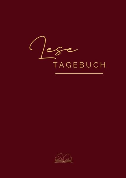 Produktbild: Lesetagebuch- Book Journal f&uuml;r B&uuml;cherliebhaber
