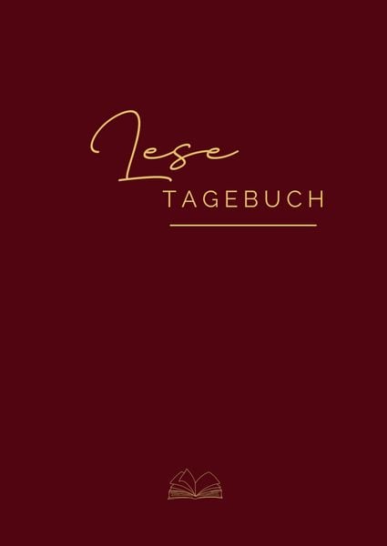 Produktbild: Lesetagebuch- Book Journal f&uuml;r B&uuml;cherliebhaber