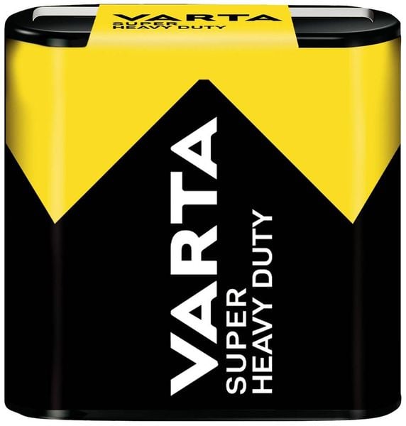 Varta SUPER HEAVY DUTY 4.5V Bli 1 Flach-Batterie Zink-Kohle 2700 mAh 4.5V 1St.