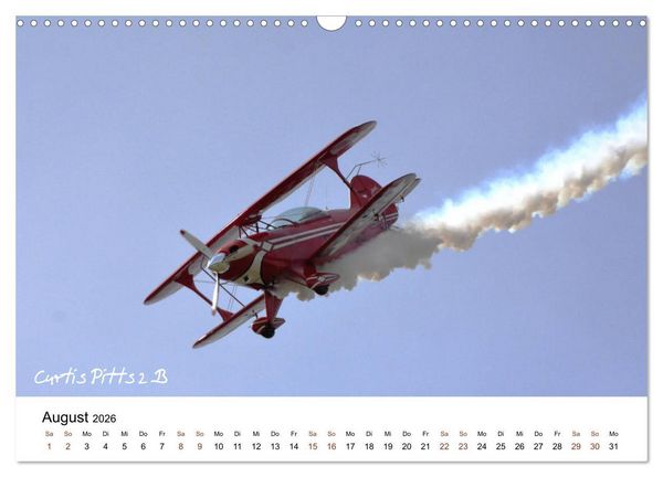 Produktbild: Faszination Kunst- und Segelflug (Wandkalender 2026 DIN A3 quer), CALVENDO Monatskalender