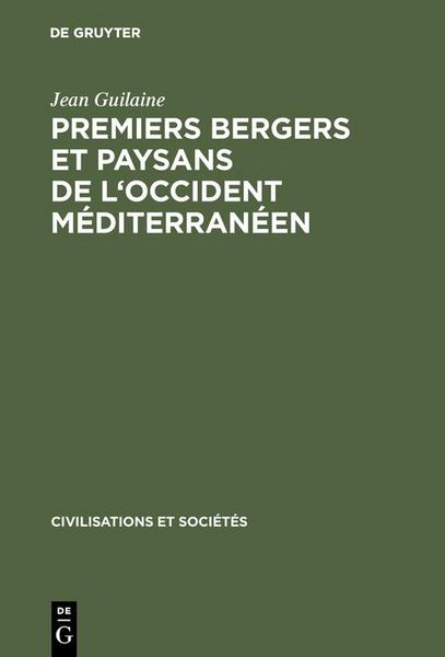 Produktbild: Premiers bergers et paysans de l'occident m&eacute;diterran&eacute;en