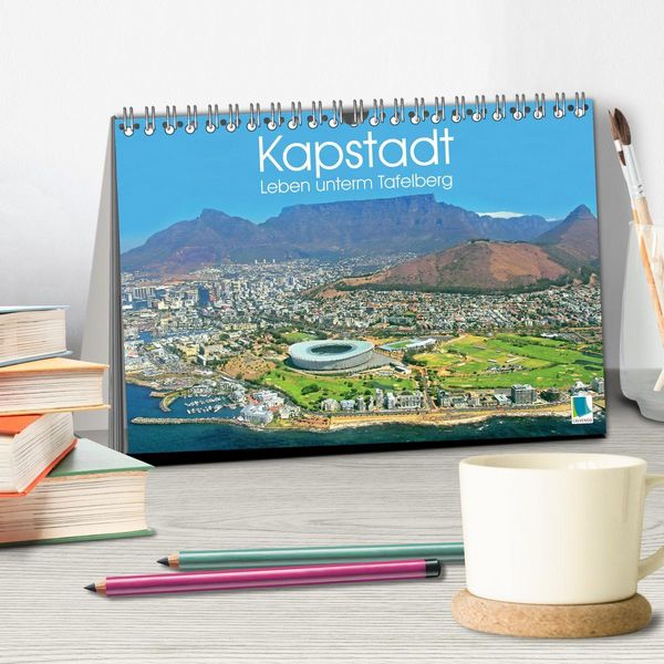 Produktbild: Kapstadt: Leben unterm Tafelberg (Tischkalender 2026 DIN A5 quer), CALVENDO Monatskalender